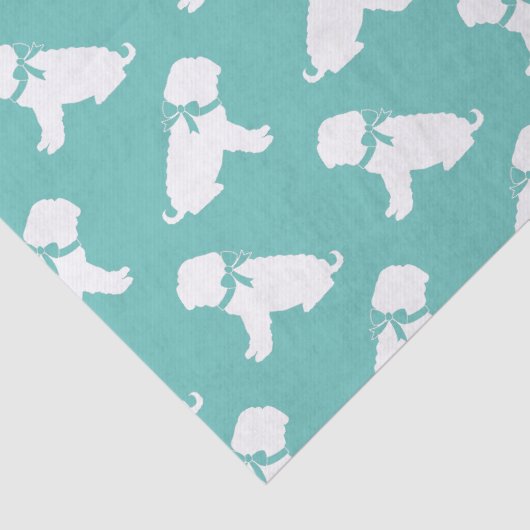 Shar Pei Doppy Puppy Seidenpapier (Detail)