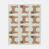 Shar-Pei Fleece Blanket (Vorderseite)