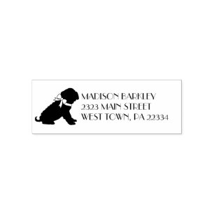 Shar Pei Hund Welpe Permastempel