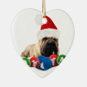 Shar Pei in der Keramik Ornament (Rechts)