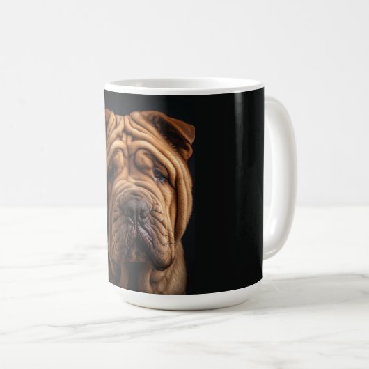 Shar-Pei Kaffeetasse (VorderseiteRechts)