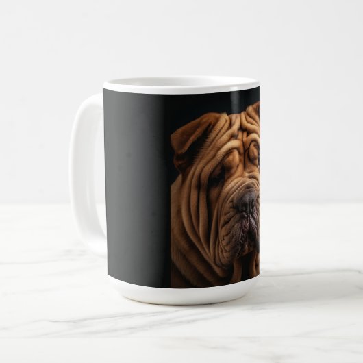 Shar-Pei Kaffeetasse (Vorderseite Links)