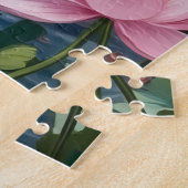 Shar-Pei Lotusgarten Kunst Puzzle (Seite)