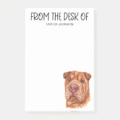 Shar Pei Lover Post-it Klebezettel (Vorderseite)