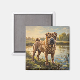 Shar Pei Magnet