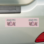 Shar Pei MAMA Autoaufkleber (Auf Auto)
