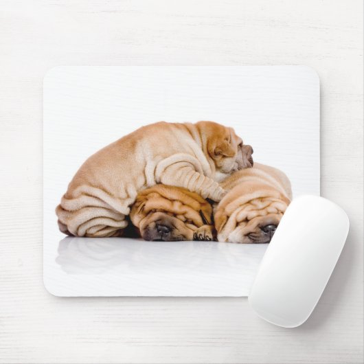 Shar Pei Mousepad (Mit Mouse)