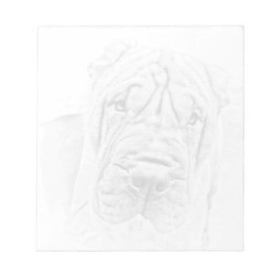 SHAR-PEI-Notepad Notizblock
