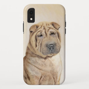 Shar Pei Painting - Niedliche Original Dog Art Case-Mate iPhone Hülle