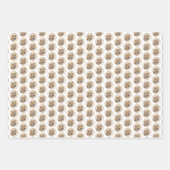 Shar Pei Painting - Niedliche Original Dog Art Geschenkpapier Set (Vorderseite 2)