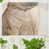 Shar Pei Painting - Niedliche Original Dog Art Geschirrtuch (Gefaltet)