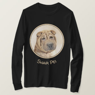 Shar Pei Painting - Niedliche Original Dog Art T-Shirt