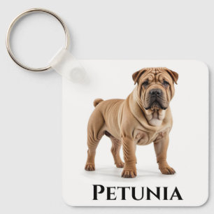 Shar-Pei Personalisieren Schlüsselanhänger