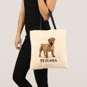 Shar-Pei personalize Tote Bag Tragetasche (Vorderseite (Produkt))