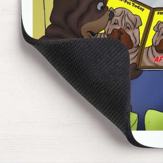 Shar-Pei Plastic Operation Funny T-Shirts Tasse &  Mousepad (Ecke)