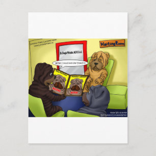 Shar-Pei Plastische Chirurgie Lustige T-Shirts Tas Postkarte