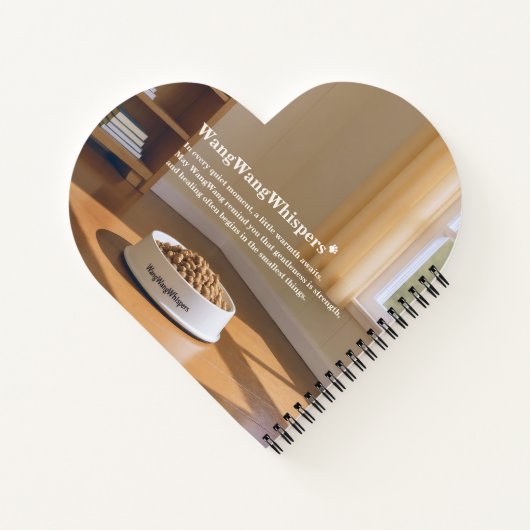 Shar Pei Puppy - Soft Serenity by WangWang Notizblock (Rückseite)