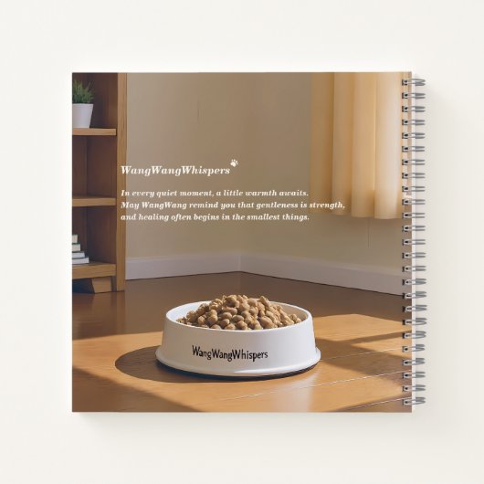 Shar Pei Puppy - Soft Serenity by WangWang Notizblock (Rückseite)