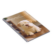 Shar Pei Puppy - Soft Serenity by WangWang Notizblock (Rechte Seite)