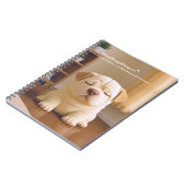 Shar Pei Puppy - Soft Serenity by WangWang Notizblock (Linke Seite)