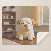 Shar Pei Puppy - Soft Serenity by WangWang Sherpadecke (Vorderseite (Horizontal))