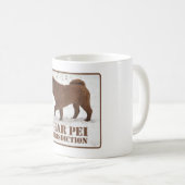 Shar Pei Rechtsprechungs-Tasse Kaffeetasse (VorderseiteRechts)