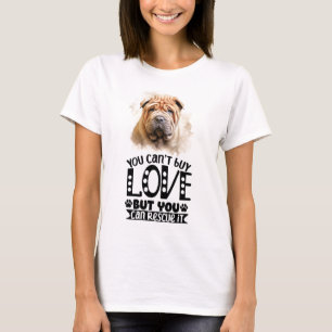 Shar-Pei Rescue-Liebe T-Shirt