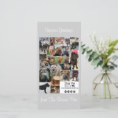 Shar Pei Rescue Xmas Card Feiertagskarte (Stehend Vorderseite)