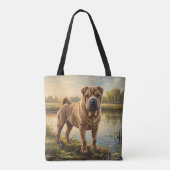 Shar Pei Tasche (Rückseite)