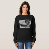 Shar Pei USA Flag Sweatshirt (Vorne ganz)