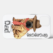 Shar-Pei-Vater Case-Mate iPhone Hülle (Rückseite (Horizontal))