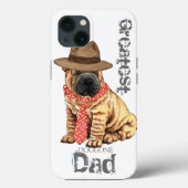Shar-Pei-Vater Case-Mate iPhone Hülle (Rückseite)
