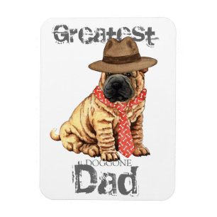 Shar-Pei Vater Magnet