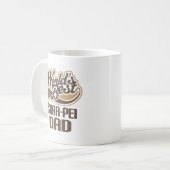 Shar-Pei Vater (Welten am besten) Kaffeetasse (Vorderseite Links)