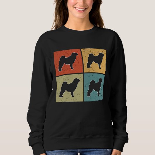 Shar Pei Vintage  3 Sweatshirt (Vorderseite)