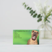 Shar-pei Visitenkarte (Stehend Vorderseite)