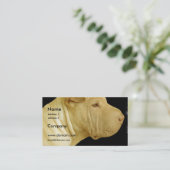 Shar Pei Visitenkarte (Stehend Vorderseite)