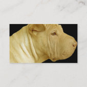 Shar Pei Visitenkarte (Rückseite)