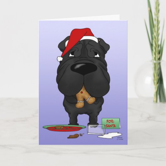 Shar-Pei Weihnachten (Vorderseite)