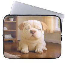Shar Pei Welpe - Sanfte Ruhe von WangWang