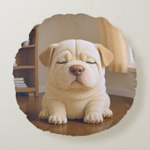 Shar Pei Welpe - Sanfte Ruhe von WangWang