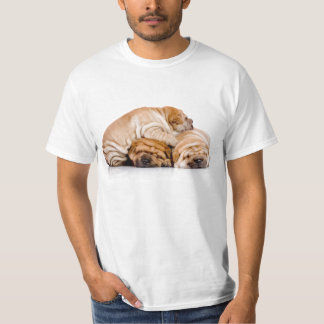 Shar Pei Welpen-Hügel T-Shirt