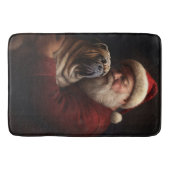 Shar Pei zu Weihnachten Badematte (Vorderseite)