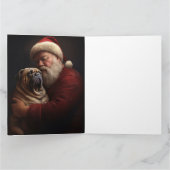 Shar Pei zu Weihnachten Karte (Innenseite)