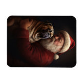 Shar Pei zu Weihnachten Magnet (Horizontal)