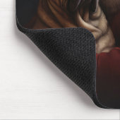 Shar Pei zu Weihnachten Mousepad (Ecke)