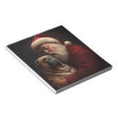 Shar Pei zu Weihnachten Notizblock (angewinkelt)