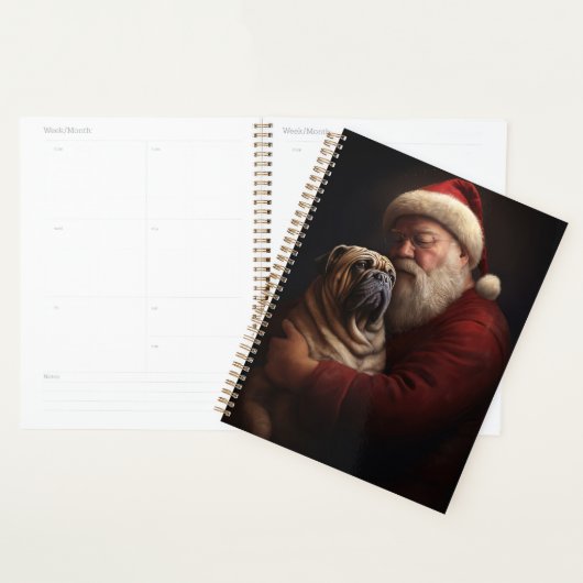 Shar Pei zu Weihnachten Planer (Anzeige)