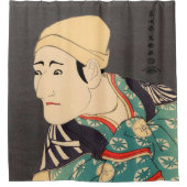 Sharaku #1 duschvorhang (Vorderseite)