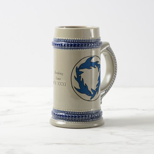 Sharc Tasse w/text (VorderseiteRechts)